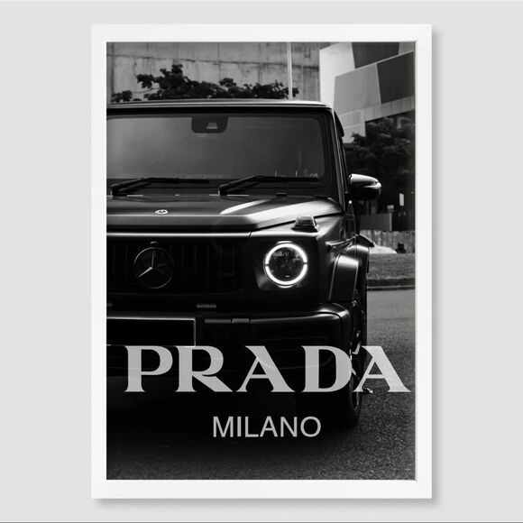 CoCo fashion Car Designer Wall Art Poster Print Picture Gift  A3 A4 Bla… - Picture 9 of 13